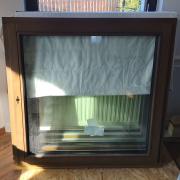 Teljesen új, bontatlan, gyári fa ablak (3 db) féláron eladó