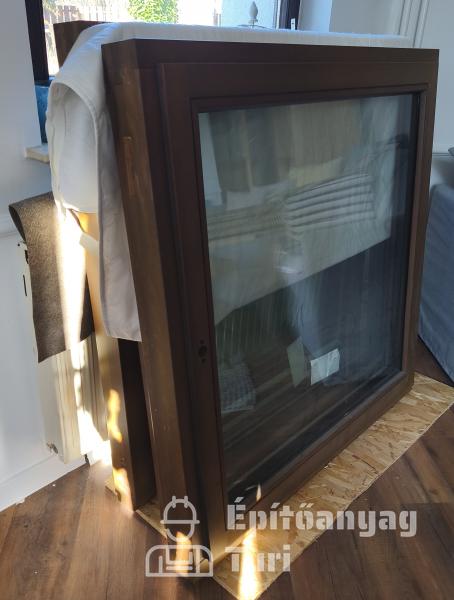 Teljesen új, bontatlan, gyári fa ablak (3 db) féláron eladó