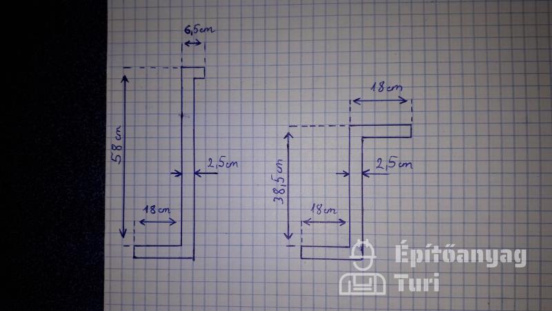 Eladó laminált pultok.