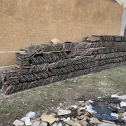 Bontott cserép ingyen elvihető