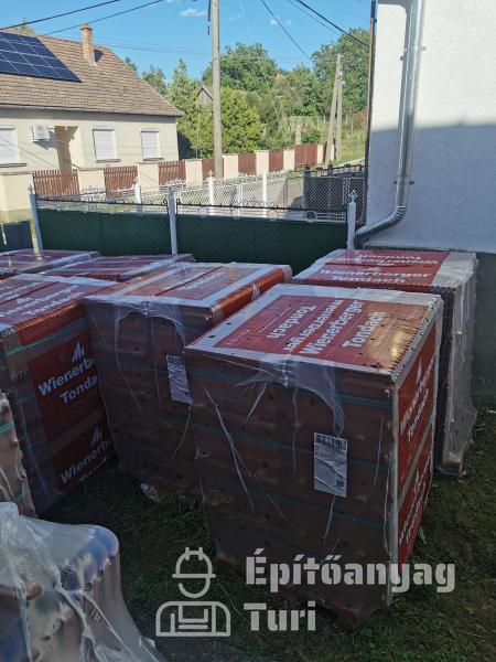 Tondach Twiston 9 teglavörös új tető cserép eladó Gyöngyösön és Mátraderecskén