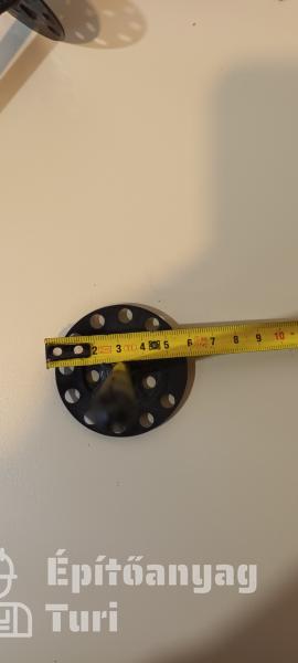 Nikecel, hőhídmentes, tárcsás dűbel, 200db ütésálló műanyag szeggel 8X135mm, tányér átmérő: 60mm