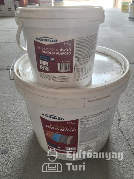 Masterplast Thermomaster diszítő vakolat - alapozó és vakolat szett