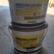 2x Weber Pas topDRY színvakolat - F04C színben